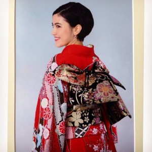 Kimono takaapäin